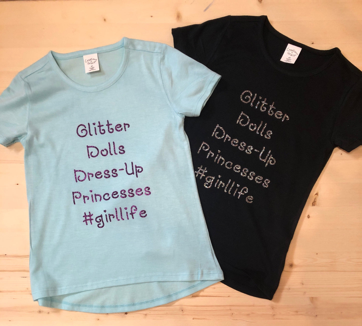 Glitter Dolls Dress-Up Princesses #girllife Girl/Kids Tee