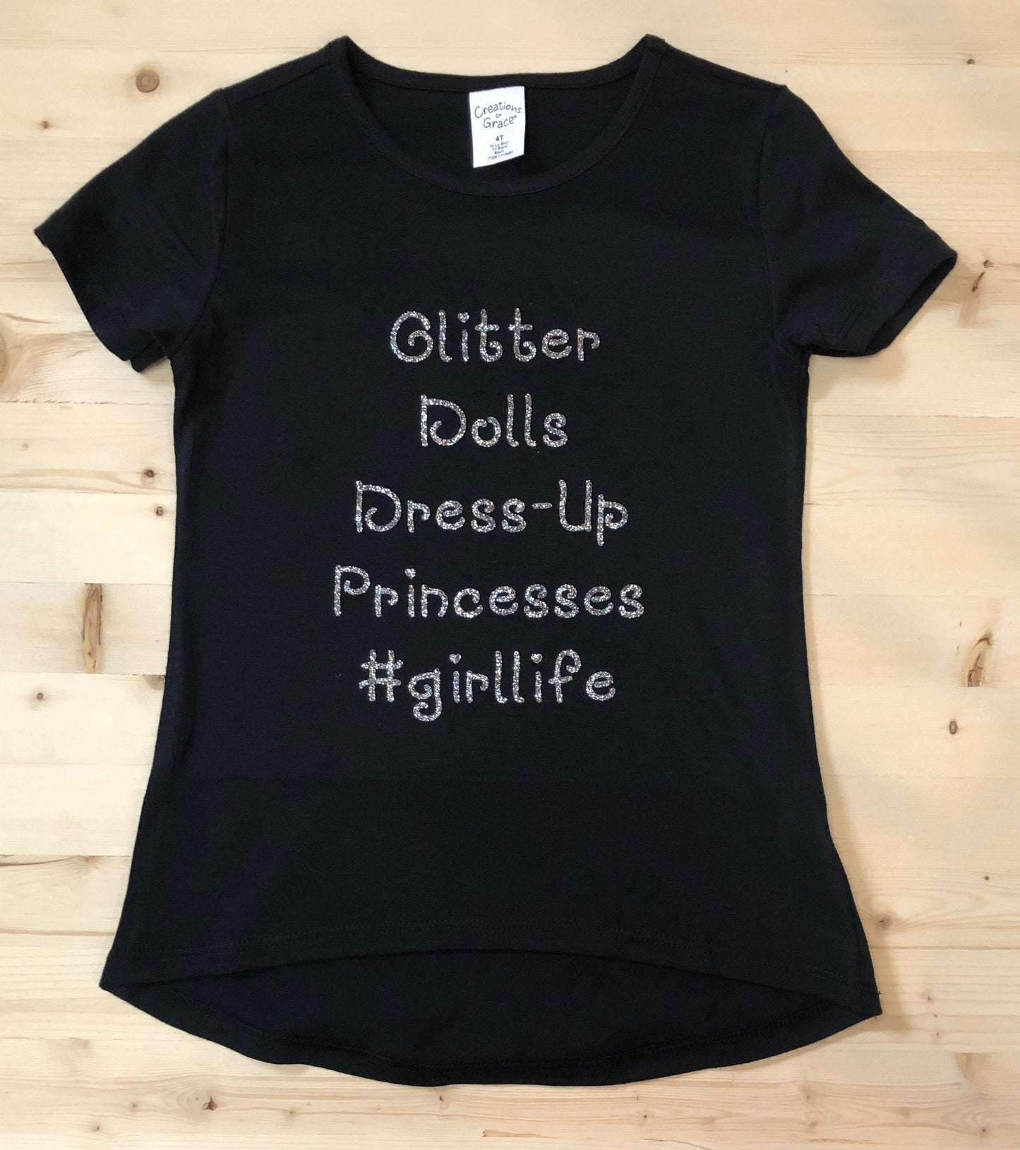 Glitter Dolls Dress-Up Princesses #girllife Girl/Kids Tee