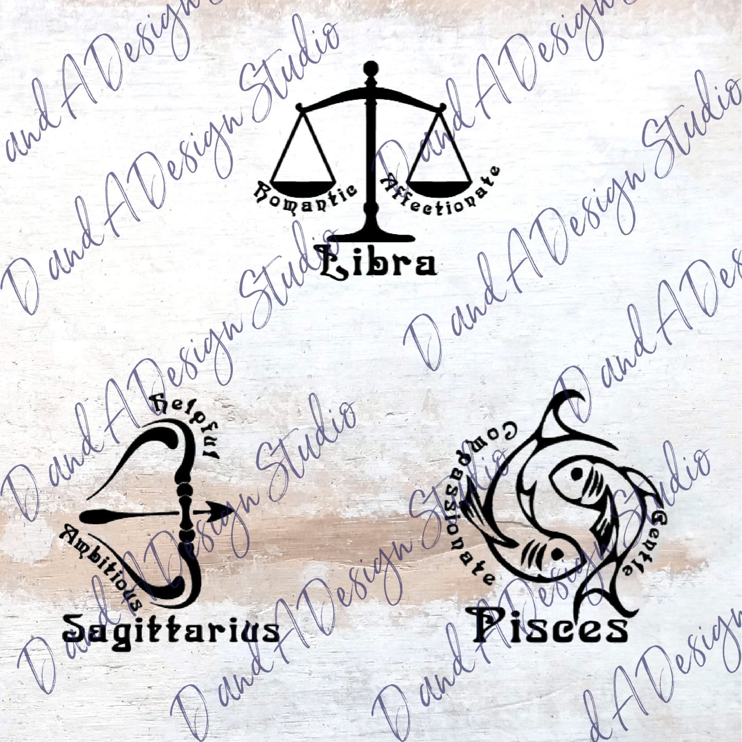 Astrology SVG Digital File Bundle