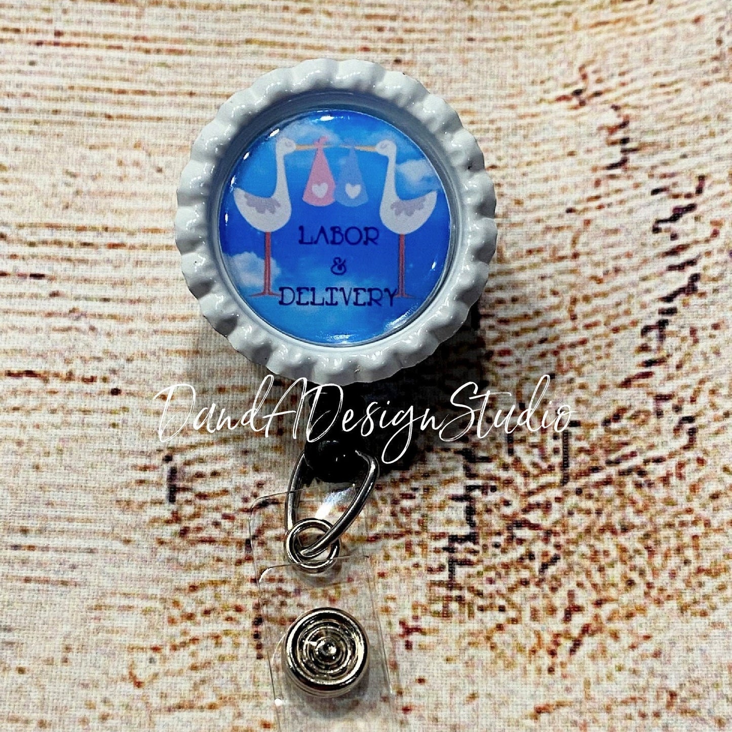 Labor and Delivery Badge Reel