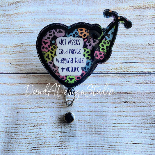 Vet Life Badge Reel